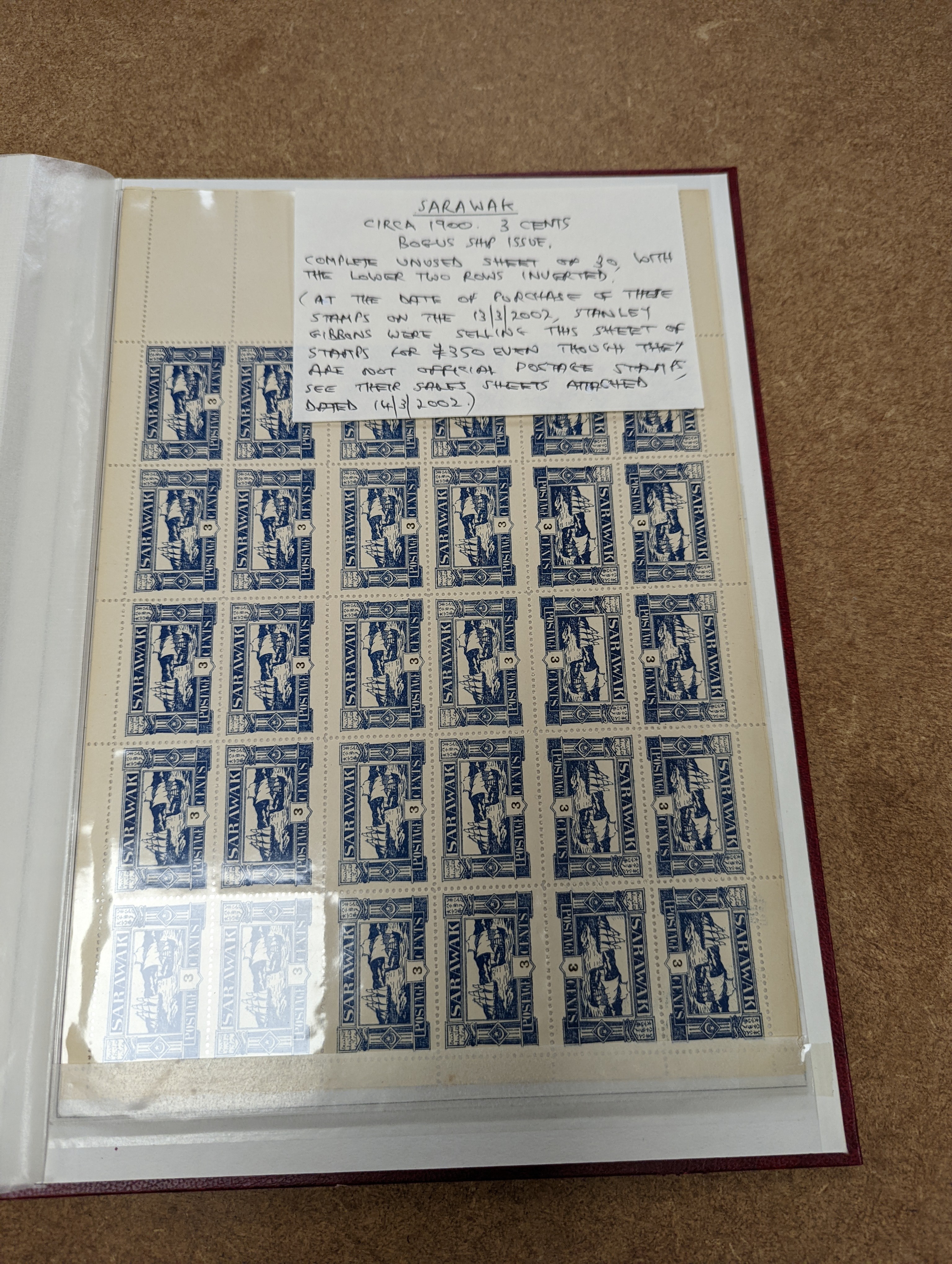 British Commonwealth stamps in stock book with Ascension 1922 set overprinted specimen, 1924 set mint, Bahamas, Barbados Britannia Heads, Cyprus 1928 anniversary set- £1 mint, Falkland 1s. 1878 1d claret mint (and certif